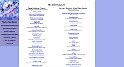 Desktop Screenshot of mbacasestudysolutions.com